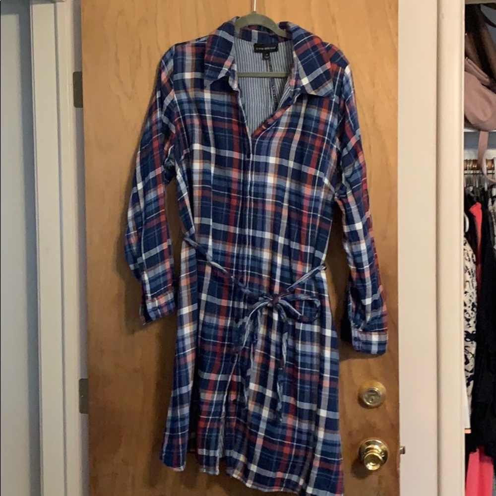 Lane Bryant flannel dress
